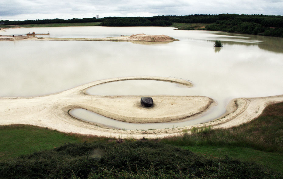 Broken Circle de Robert Smithson 