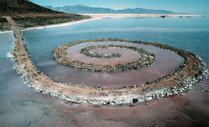 Spiral Jetty de Robert Smithson