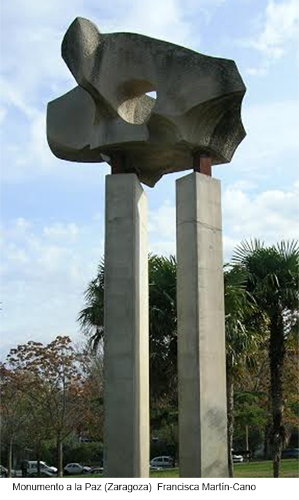 Monumento a la Paz (Zaragoza) Francisca Martín- Cano